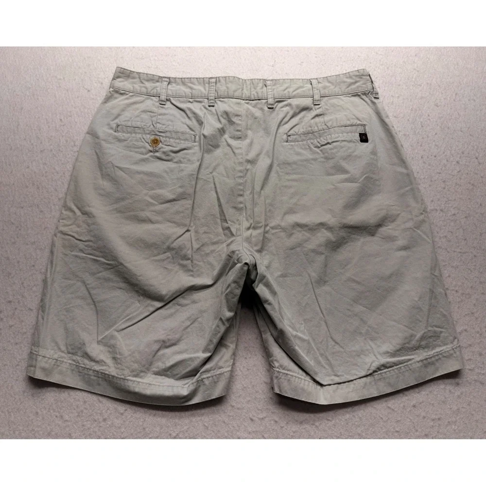Bills Khakis Parker Short Classic Fit Mens 37 Light Khaki Cotton Made in USA